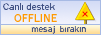 Live chat icon #15 - Offline - Türkçe