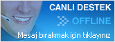 Live chat icon #5 - Offline - Türkçe