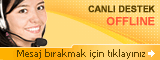 Live chat icon #6 - Offline - Türkçe