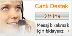 Live chat icon #7 - Offline - Türkçe