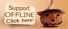 Halloween - Live chat icon #2 - Offline - English